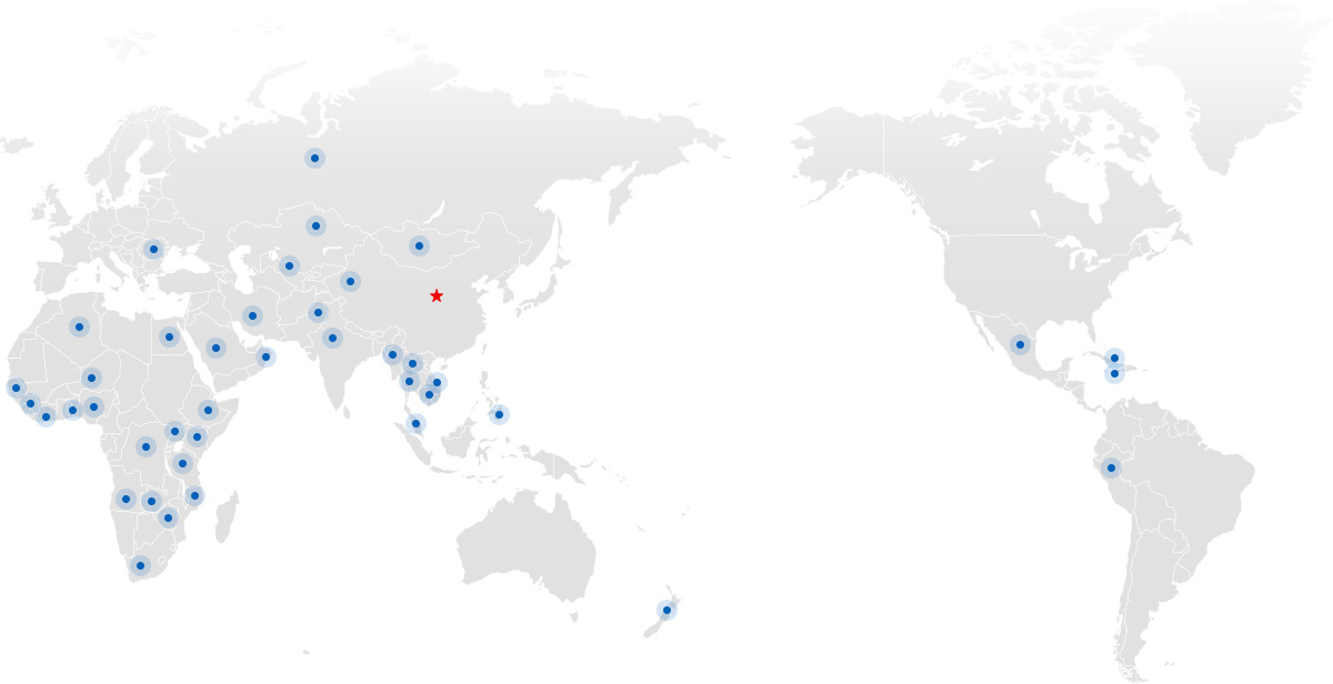 SHACMAN Global Sales Network