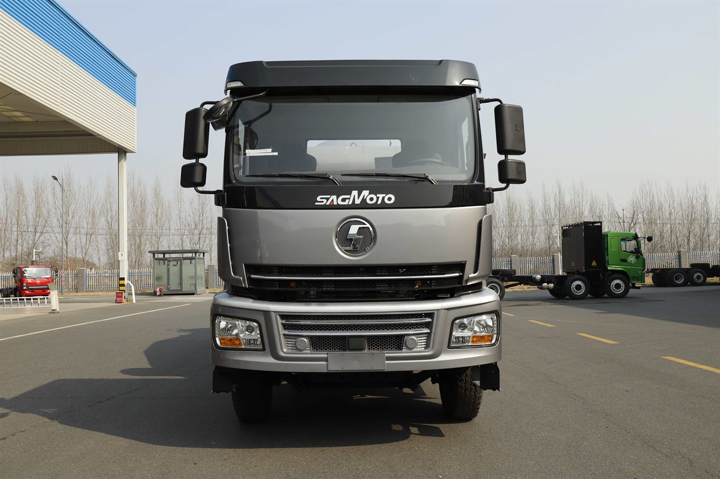 SAGMOTO E3 concrete mixer truck for ready-mix project