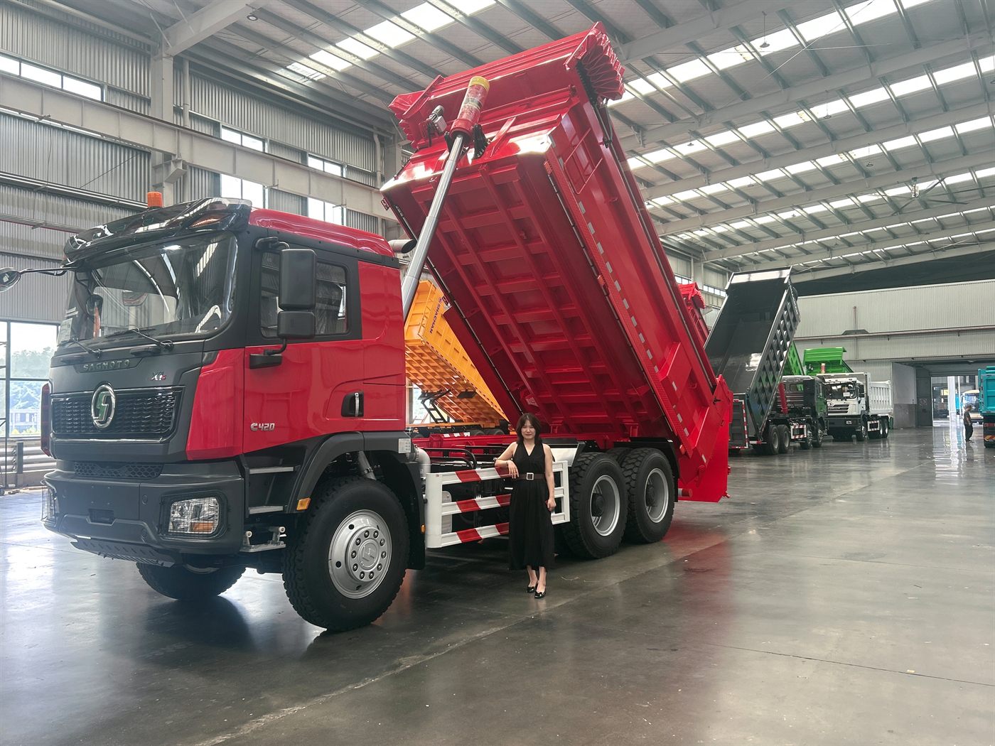 SAGMOTO X1s 6x4 dump truck for overseas quotation