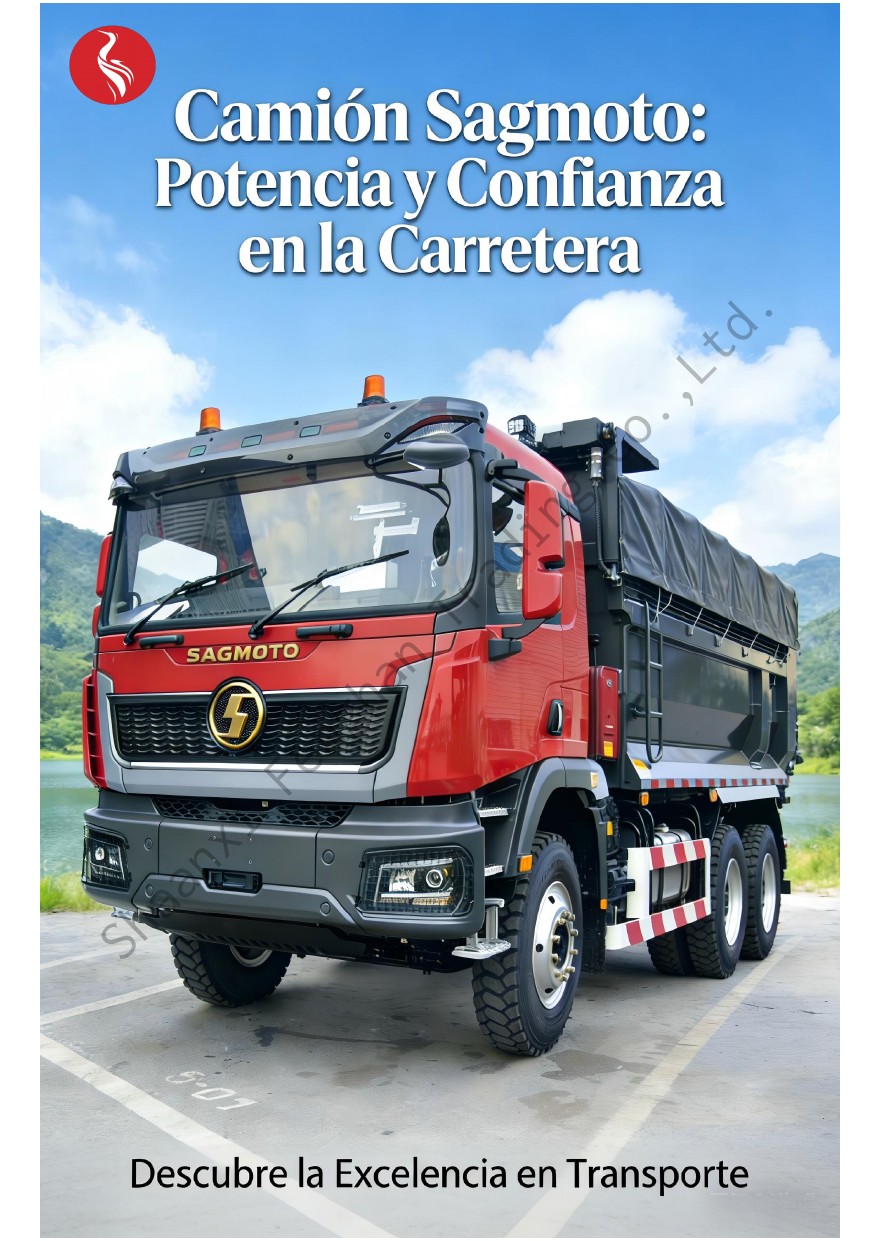 Portada del catálogo SAGMOTO X1s 6x4 en español