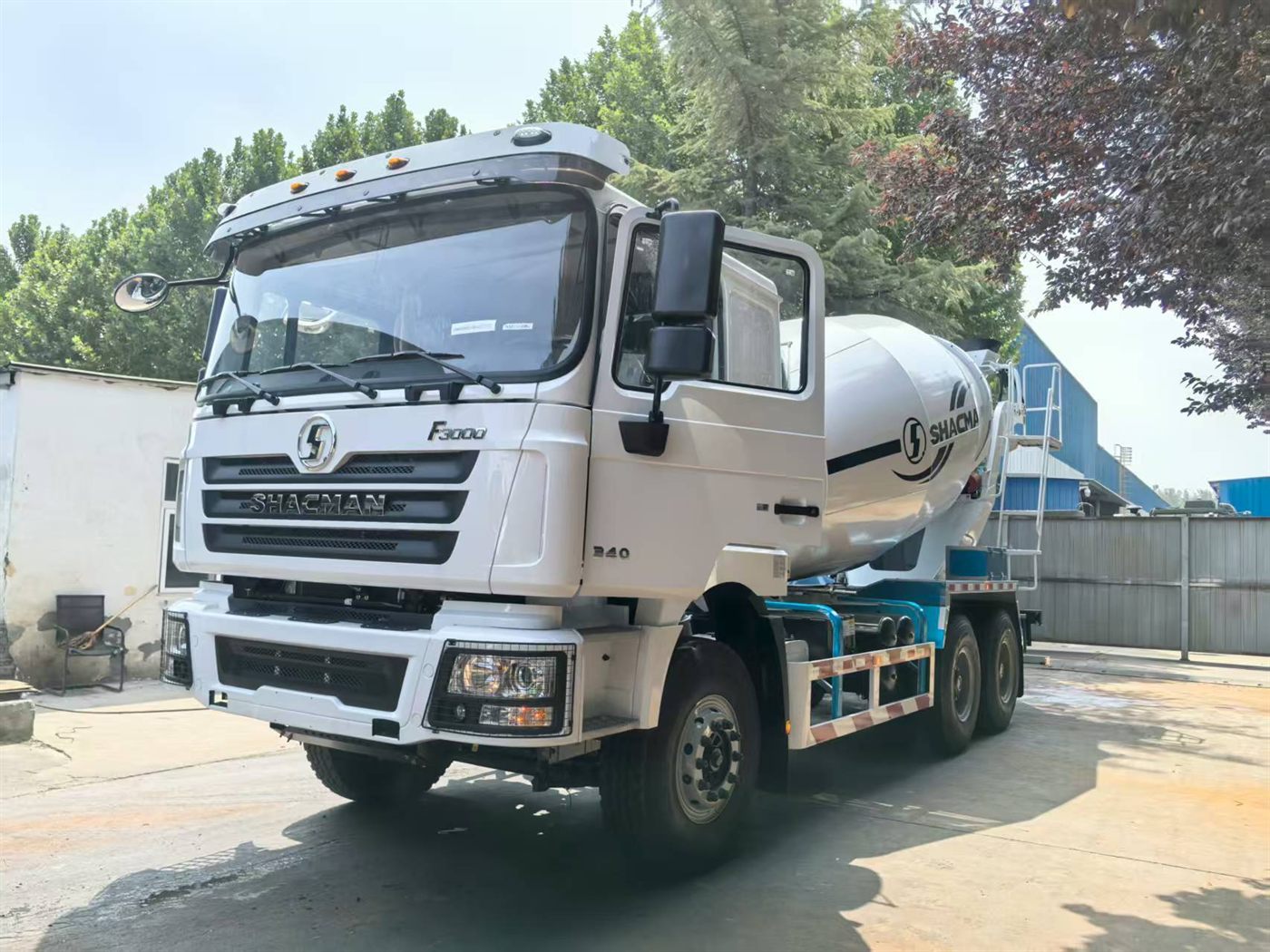 SHACMAN F3000 6x4 concrete mixer truck export configuration